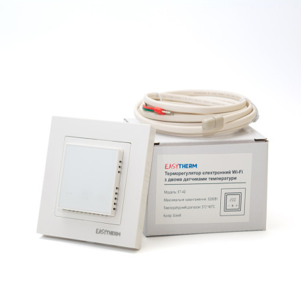 Терморегулятор Easytherm ET-40 Wi-Fi, 3200 Вт