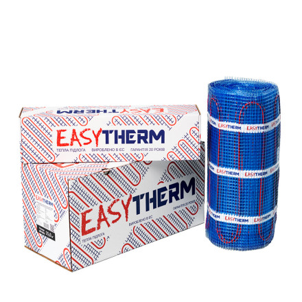Нагревательный мат двухжильный Easytherm EM 2.00, 2 м. кв.