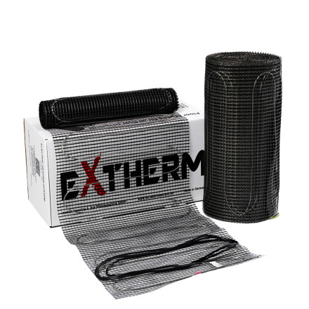 Нагревательный мат двухжильный Extherm ET ECO 1300-180, 13 м. кв.