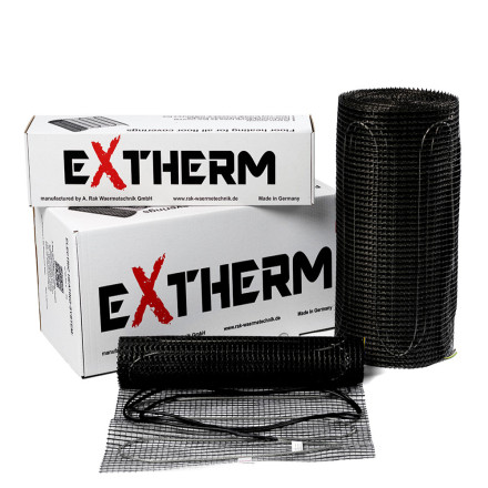 Нагревательный мат двухжильный Extherm ET ECO 1300-180, 13 м. кв.